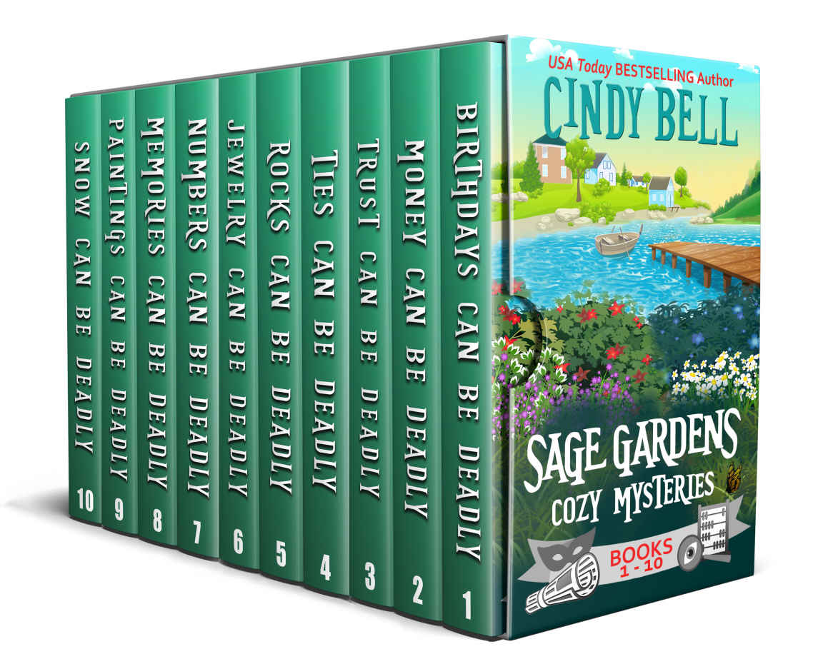 Sage Gardens Cozy Mysteries Box Set Books 1 - 10 (Sage Gardens Cozy Mysteries 10 Book Boxed Sets)