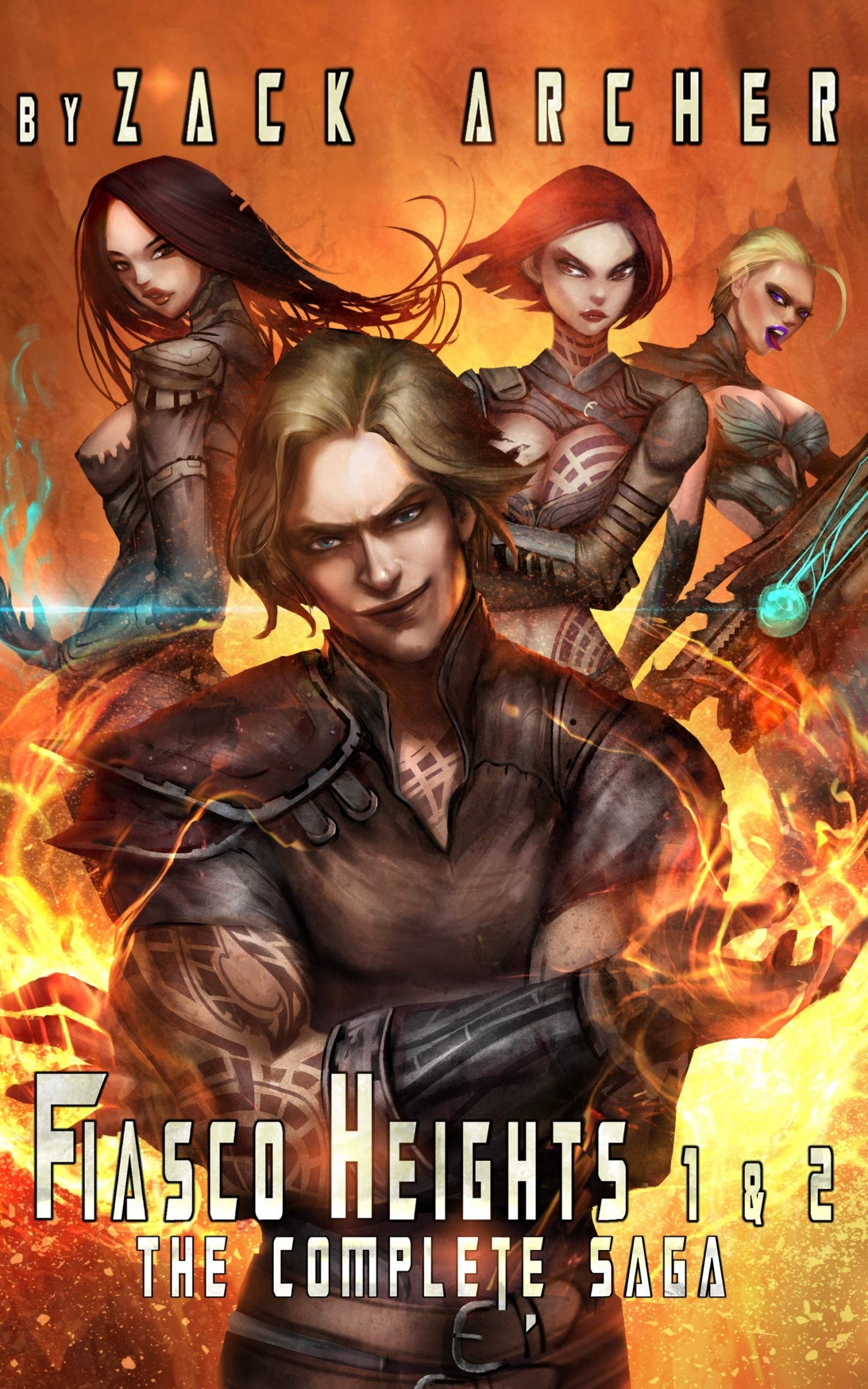 Fiasco Heights: A Superhero Harem Adventure : The Complete Saga