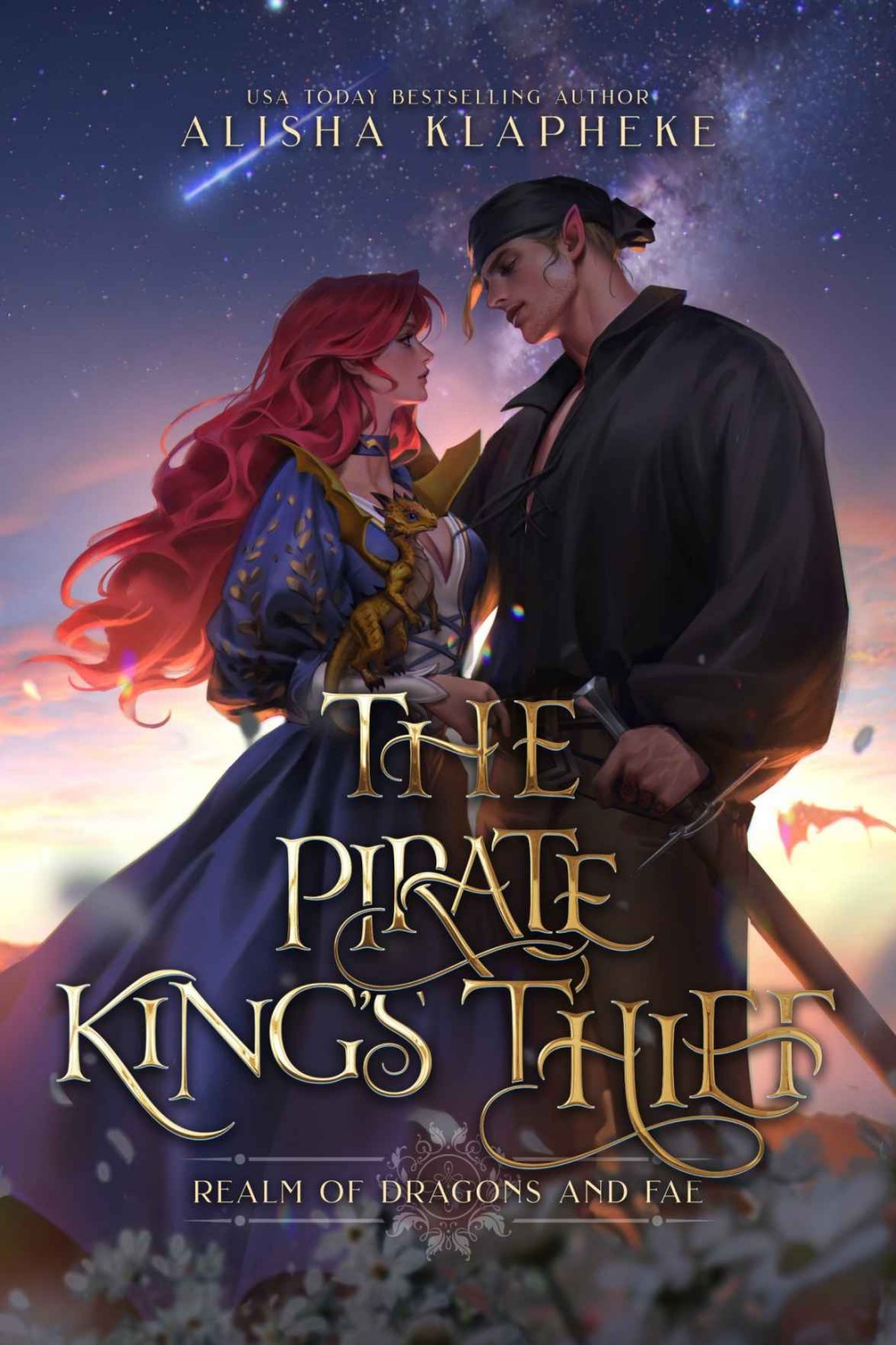The Pirate King's Thief: A Standalone Fantasy Romance (Realm of Dragons and Fae Book 3)