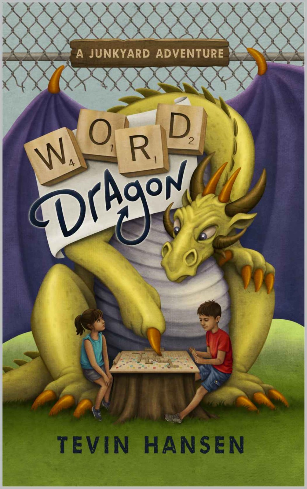 Word Dragon: (fun & fast-paced chapter book series for kids age 8-11) (Junkyard Adventures)