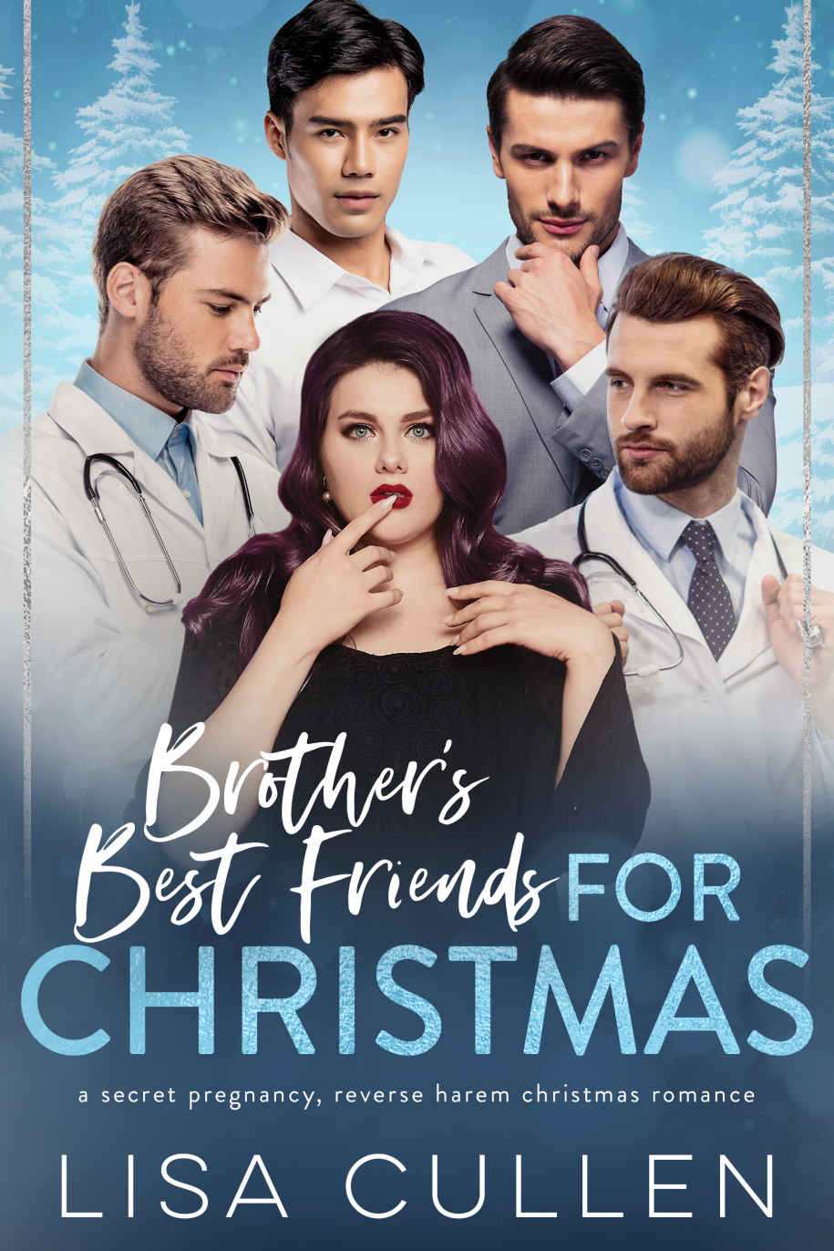 Brother’s Best Friends for Christmas: A Secret Pregnancy, Reverse Harem Christmas Romance