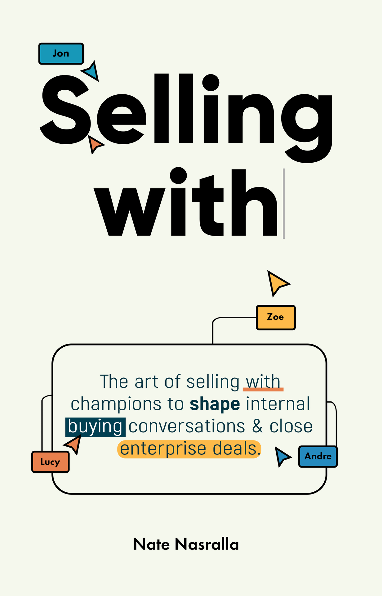 Selling With: The art of selling with champions to shape internal buying conversations & close enterprise deals.