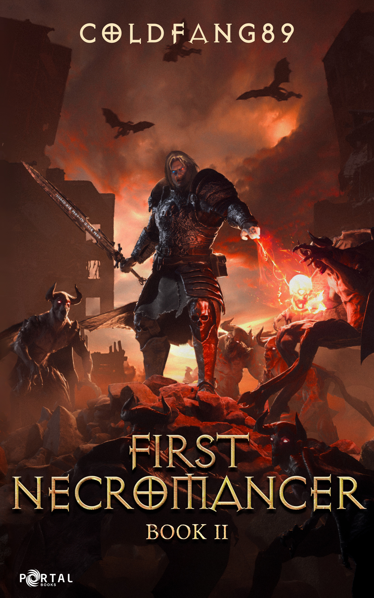 First Necromancer Book Two: A System Descent LitRPG Adventure