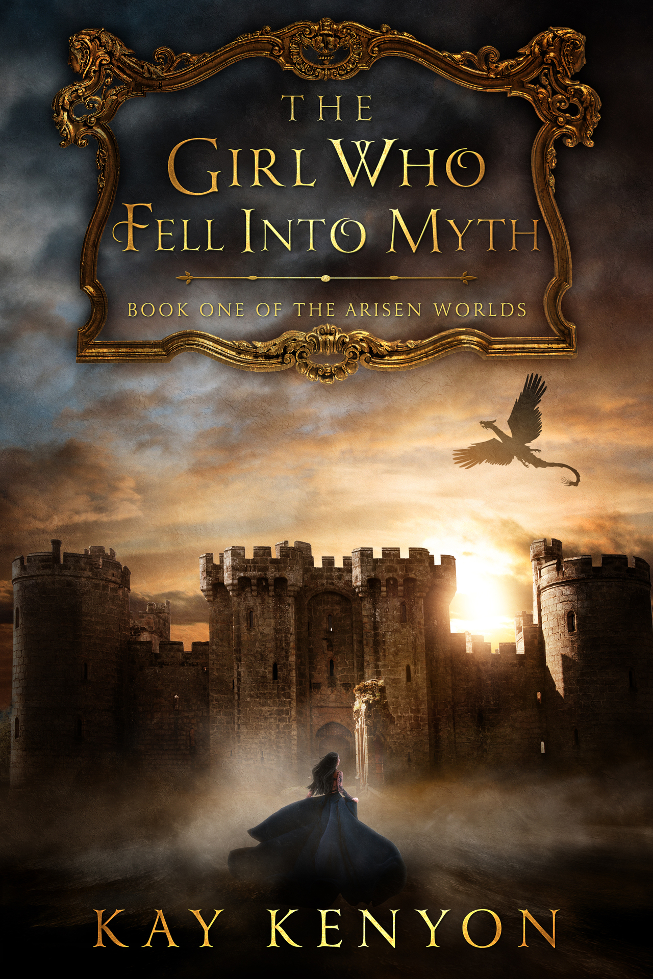 The Girl Who Fell Into Myth (The Arisen Worlds Book 1)