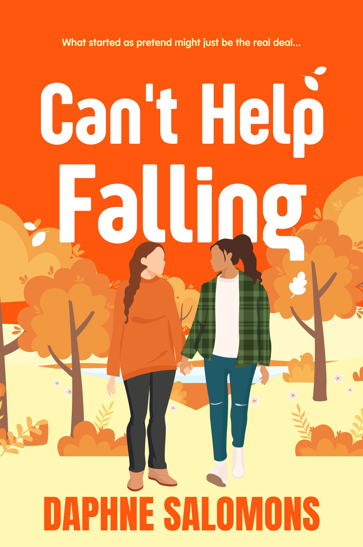 Can't Help Falling: A Cozy Sapphic Fake Dating Romance Novel