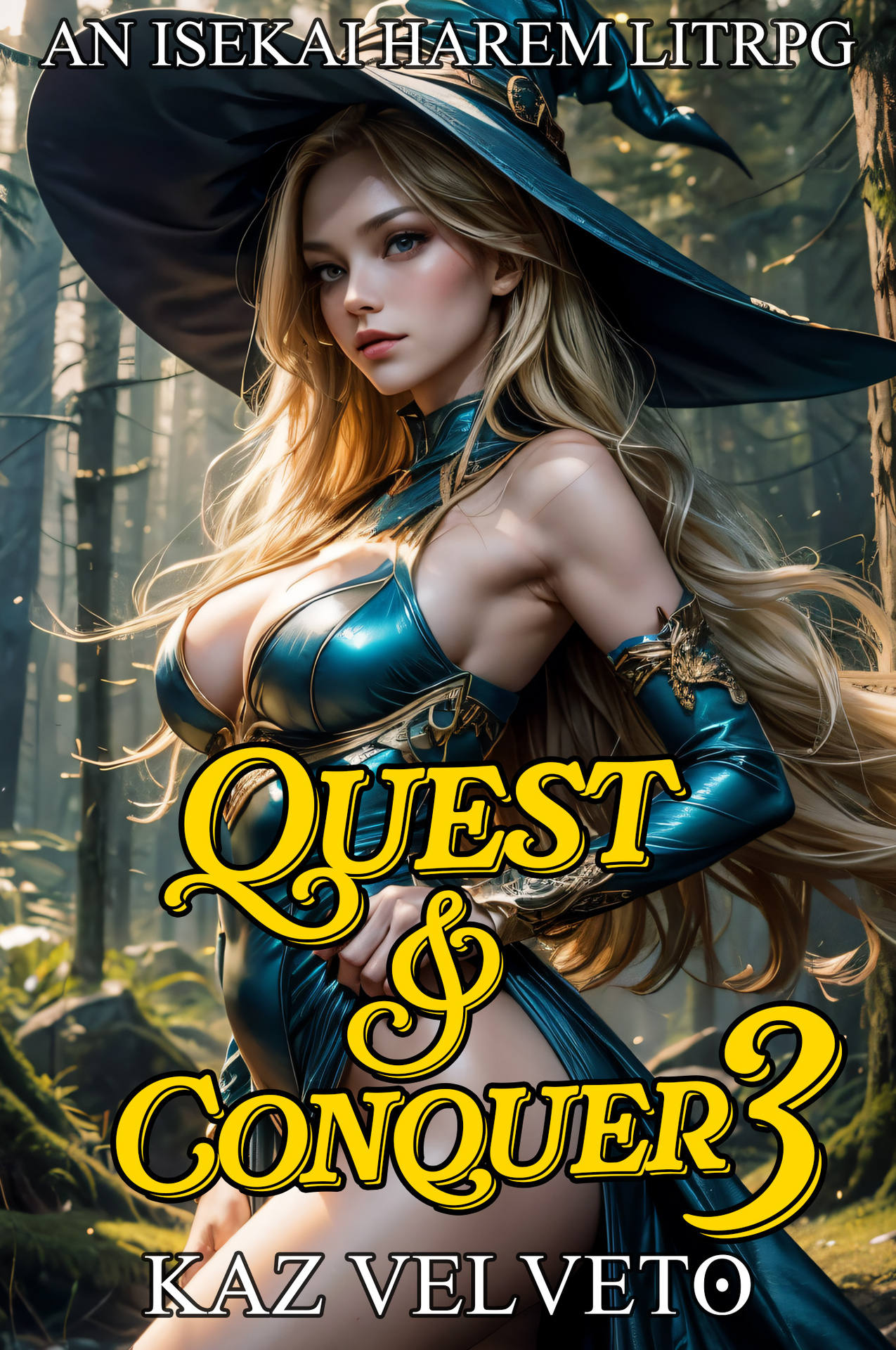 Quest and Conquer 3: An Isekai Harem LitRPG
