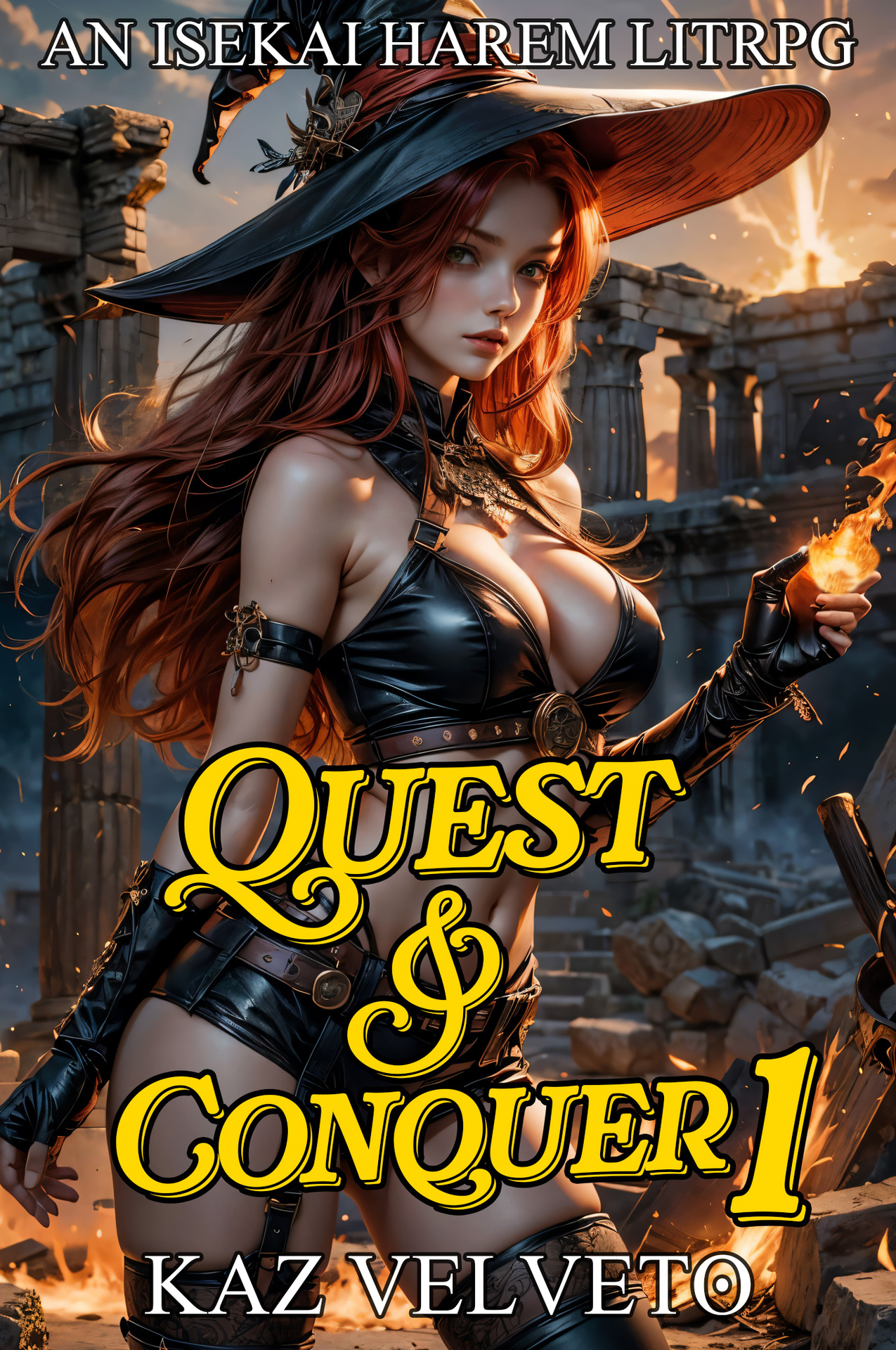 Quest and Conquer 1: An Isekai Harem Litrpg