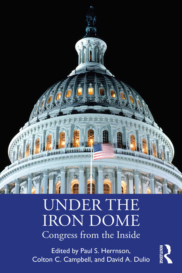 Under the Iron Dome: Congress From the Inside