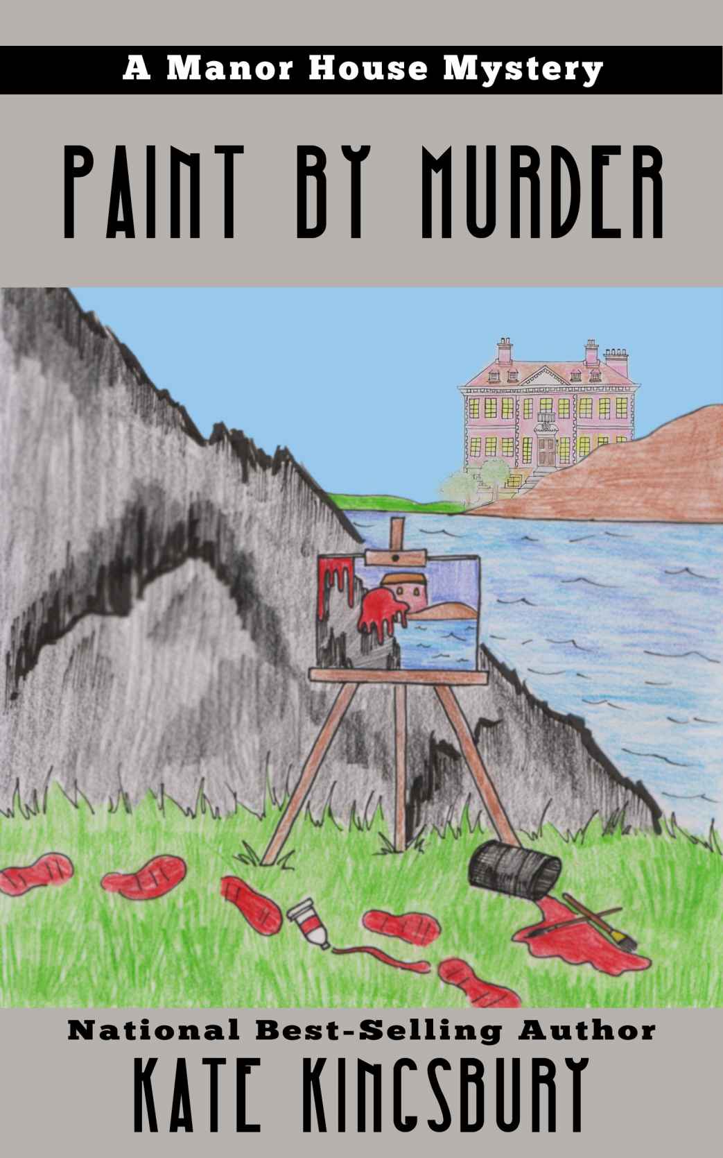 Paint by Murder (Manor House Mystery)