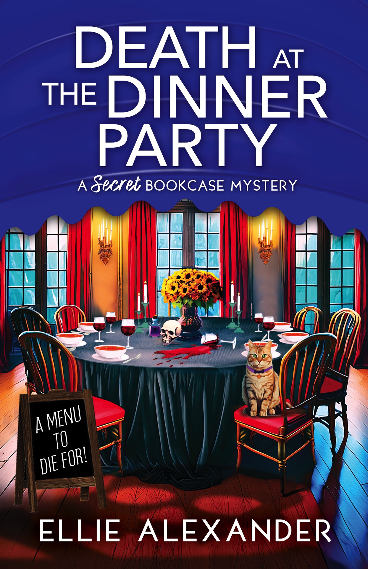 Death at the Dinner Party (A Secret Bookcase Mystery Book 3)