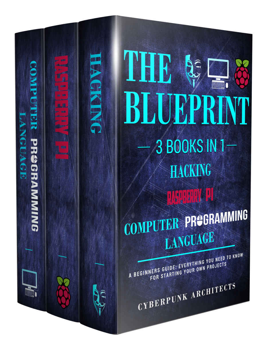 HACKING & RASPBERRY PI & COMPUTER PROGRAMMING LANGUAGES : 3 Books in 1: THE BLUEPRINT: Everything You Need To Know (CyberPunk Blueprint Series)