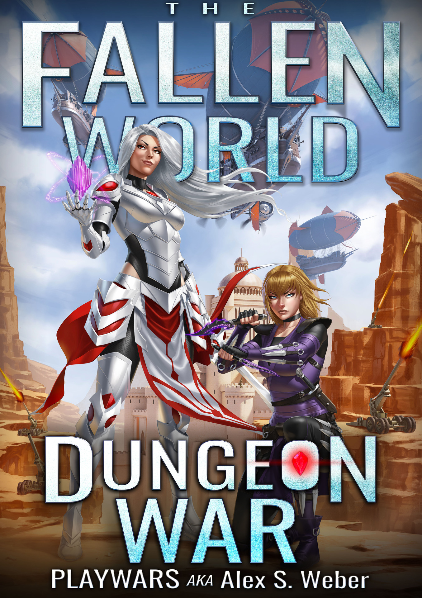 Dungeon War: A Dungeon Core Fantasy (The Fallen World Book 4)