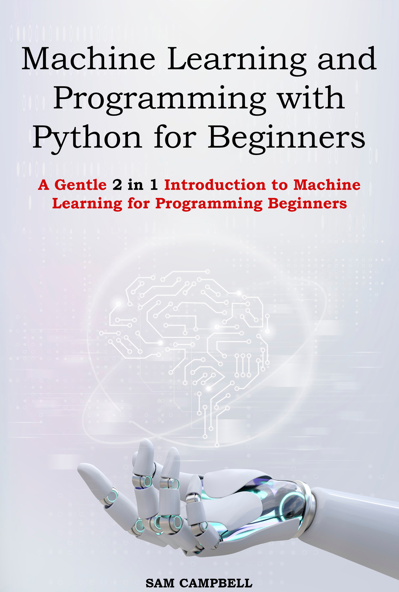 Machine Learning and Programming with Python for Beginners : A Gentle 2 in 1 Introduction to Machine Learning for Programming Beginners