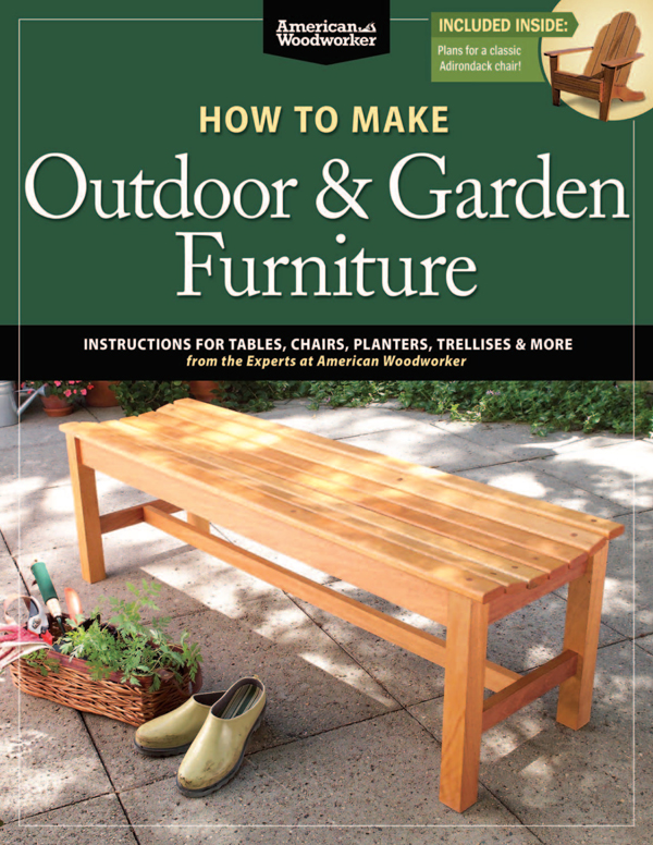 How to Make Outdoor & Garden Furniture