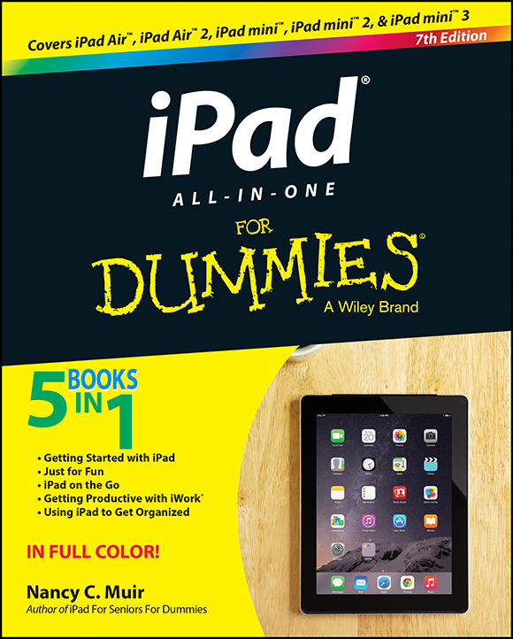 iPad All-in-One For Dummies®, 7th Edition