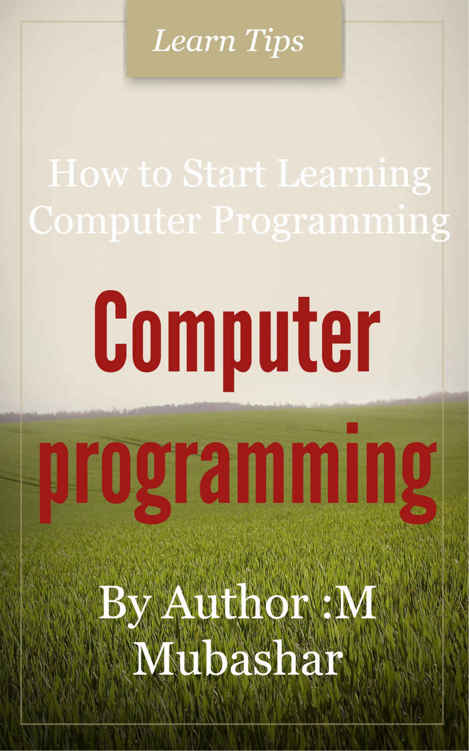 How to design a computer program tips