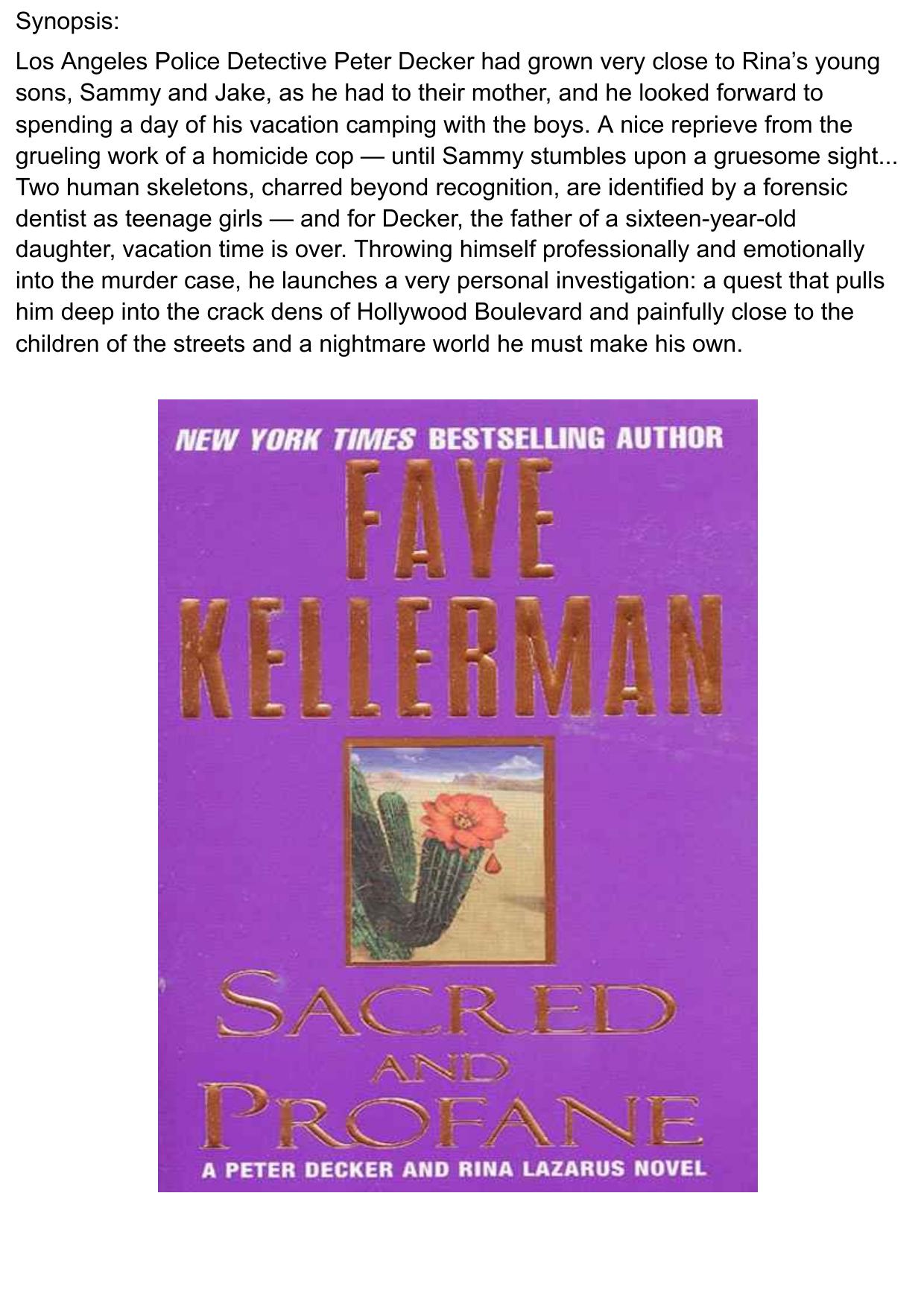 Sacred and Profane - v4