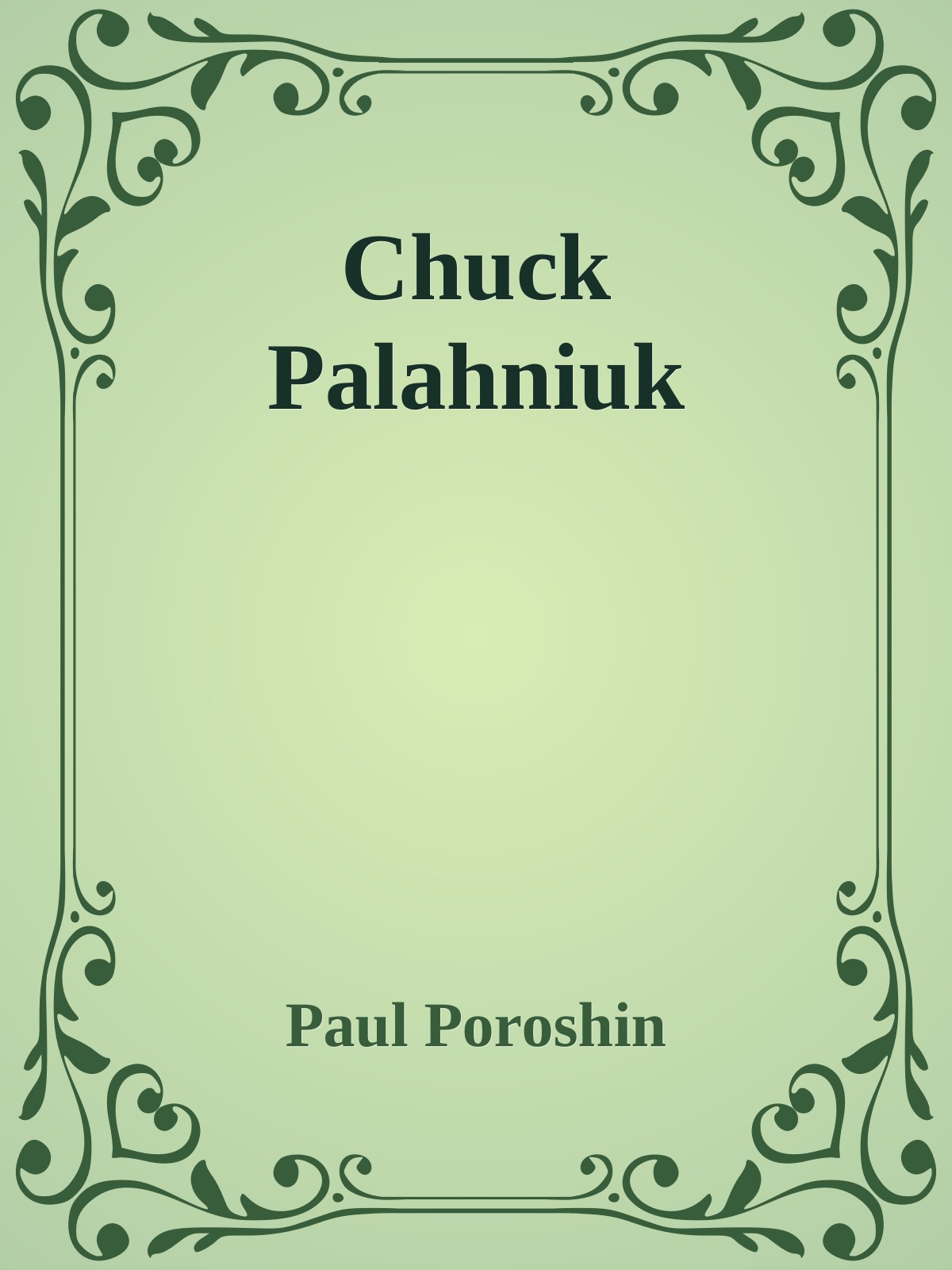 Chuck Palahniuk