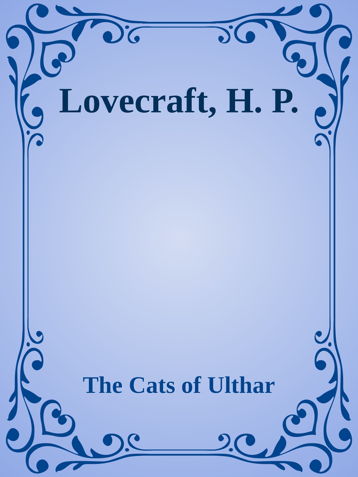 Lovecraft, H. P.