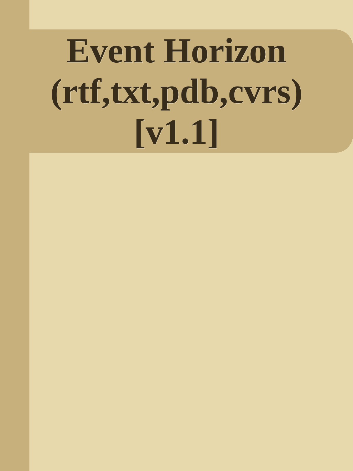 Event Horizon (rtf,txt,pdb,cvrs)[v1.1]