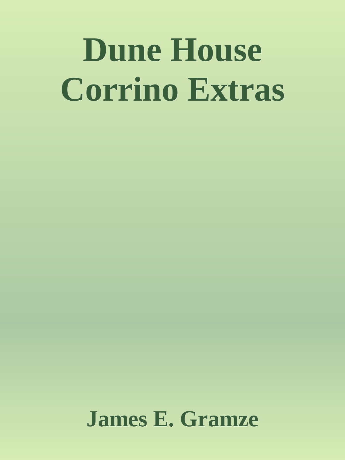 Dune House Corrino Extras