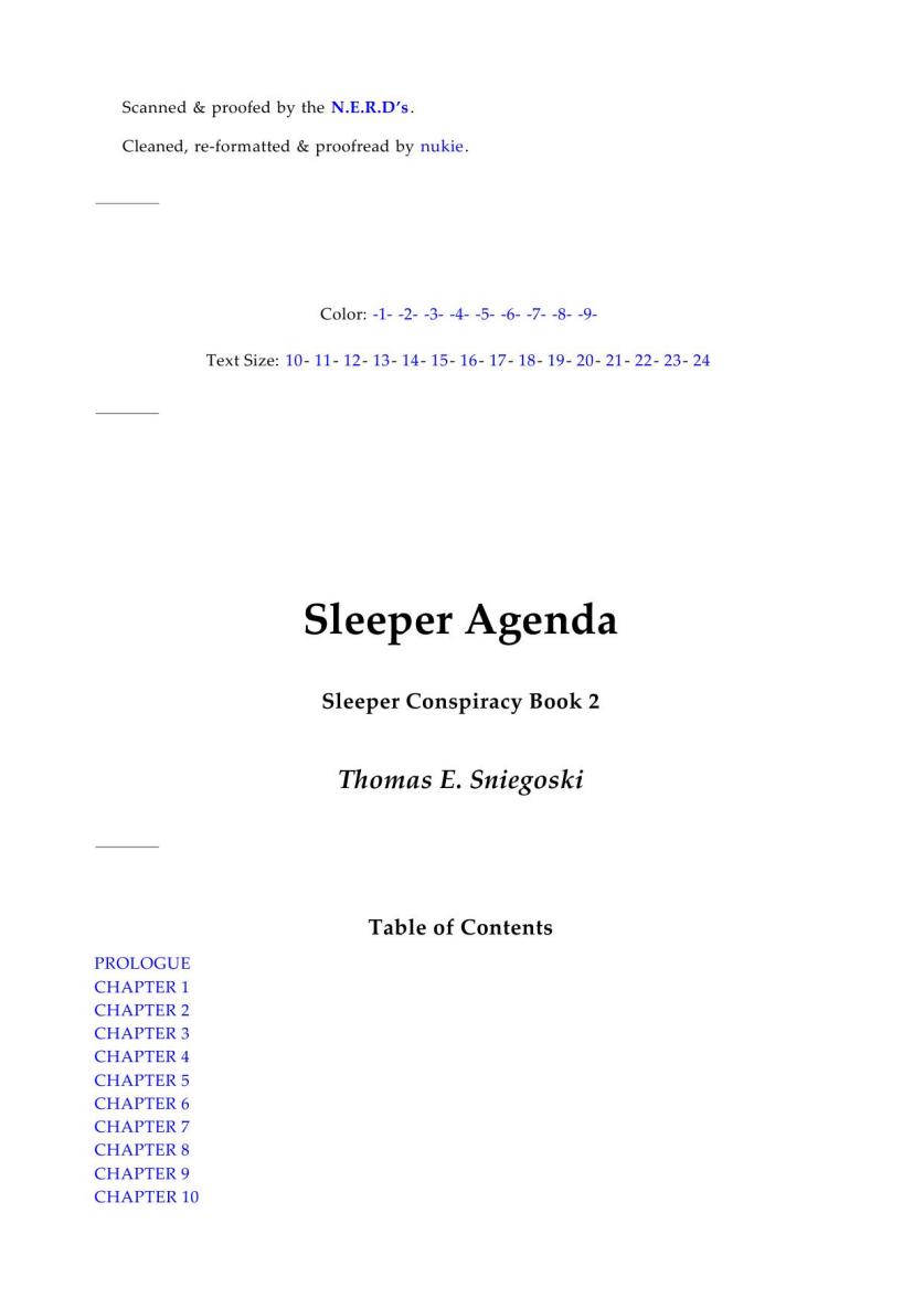 Thomas E. Sniegoski - Sleeper 2