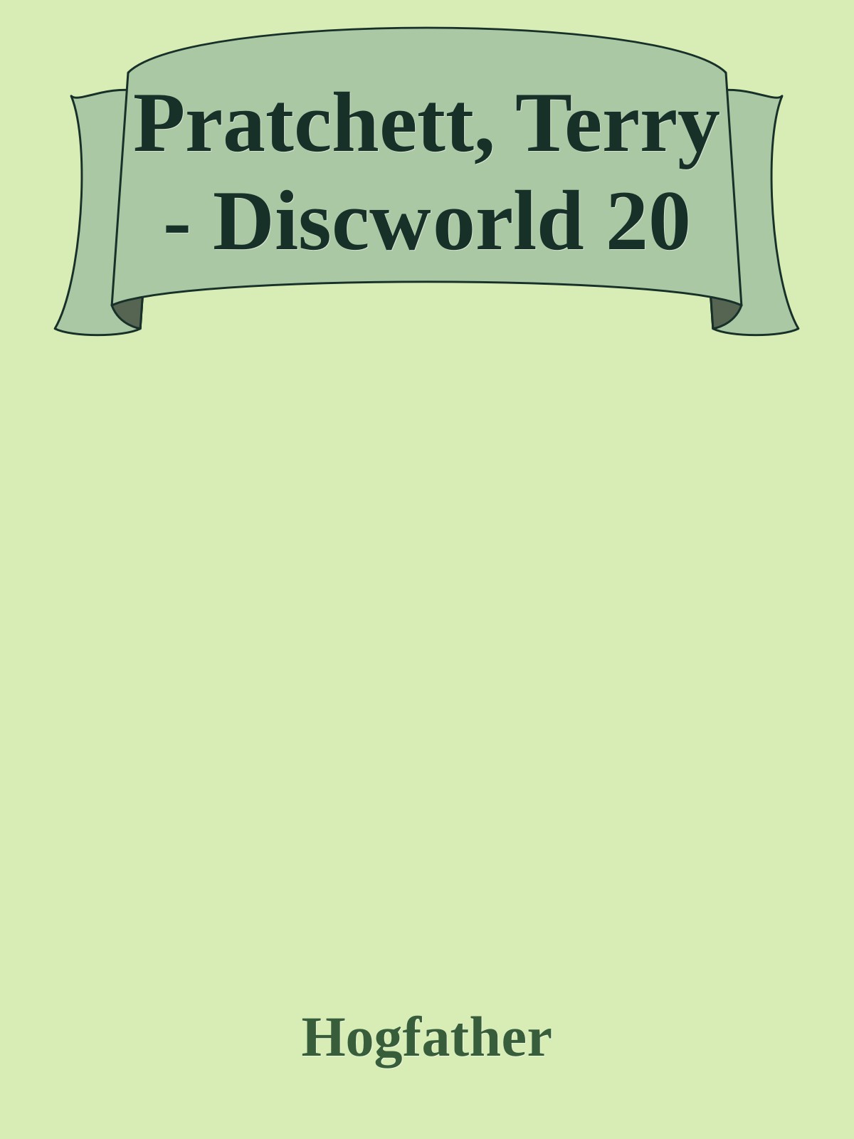 Pratchett, Terry - Discworld 20