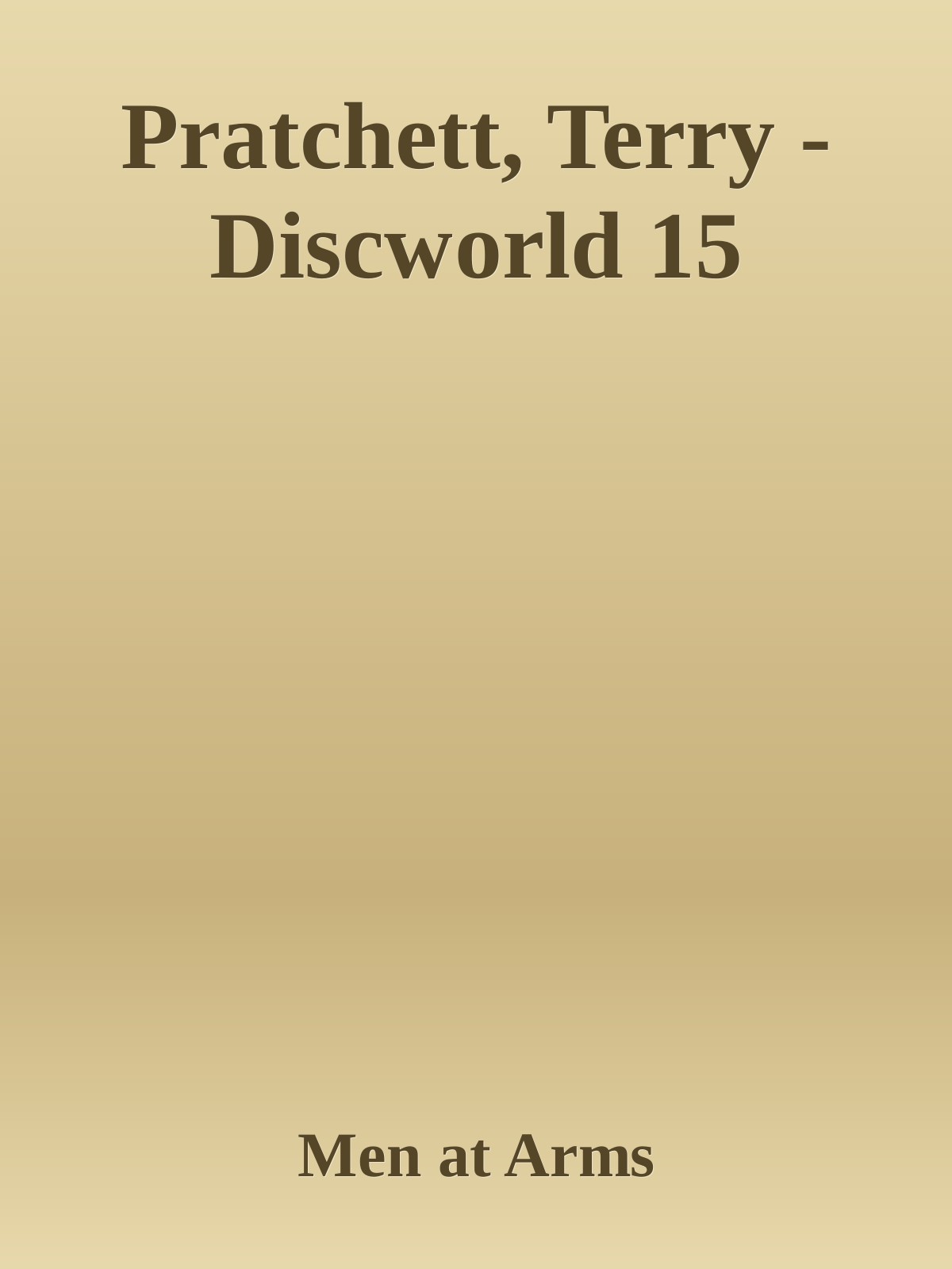 Pratchett, Terry - Discworld 15