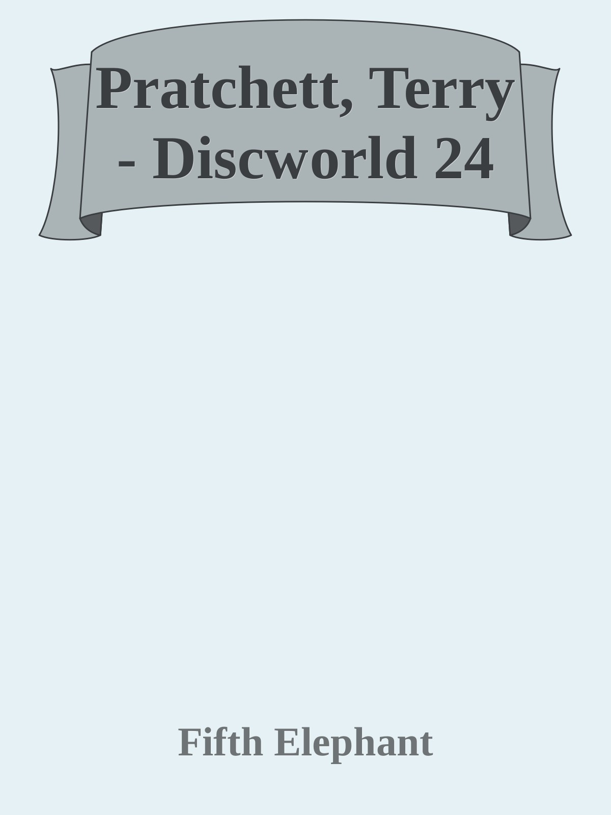 Pratchett, Terry - Discworld 24