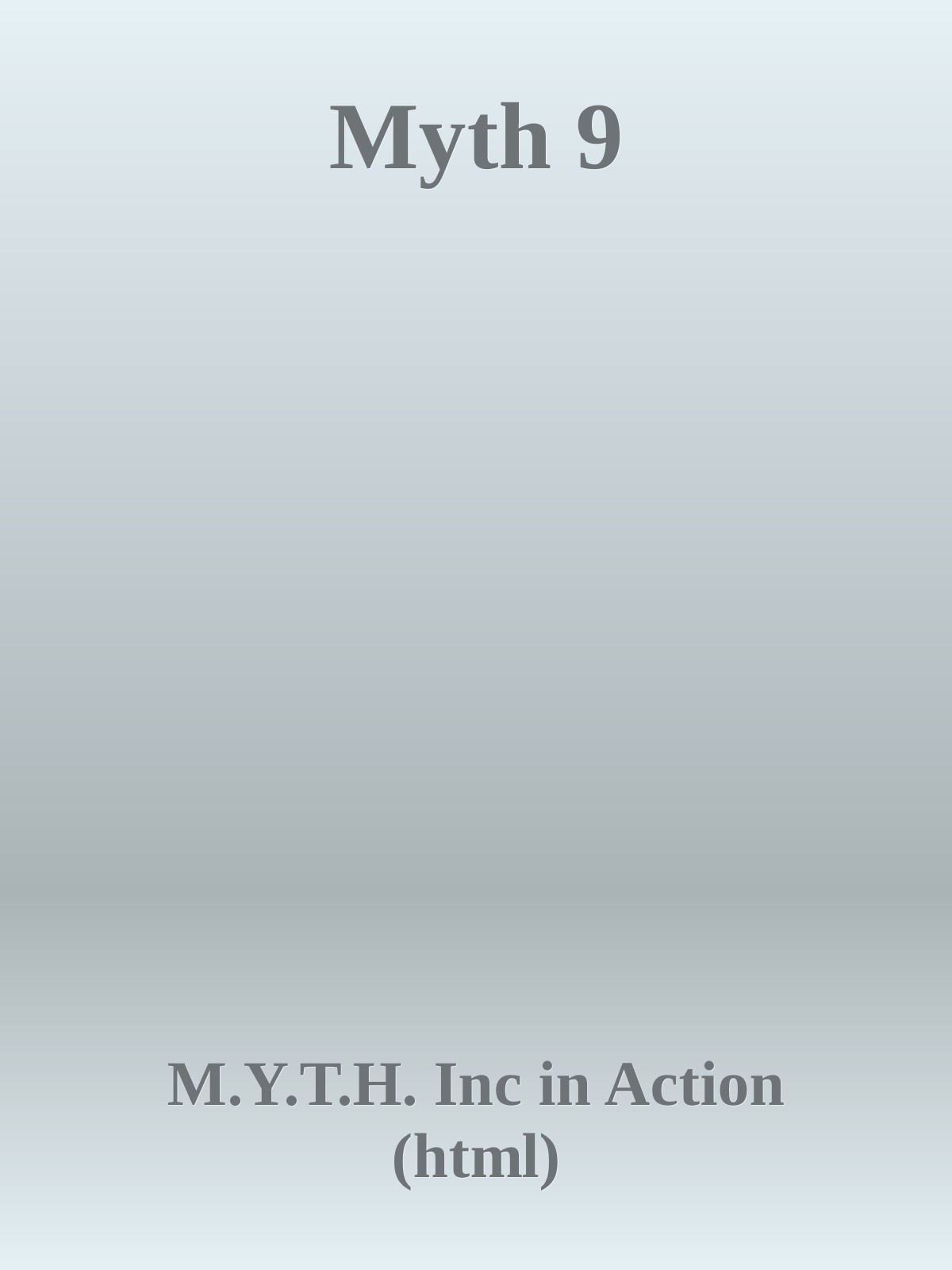 Myth 9