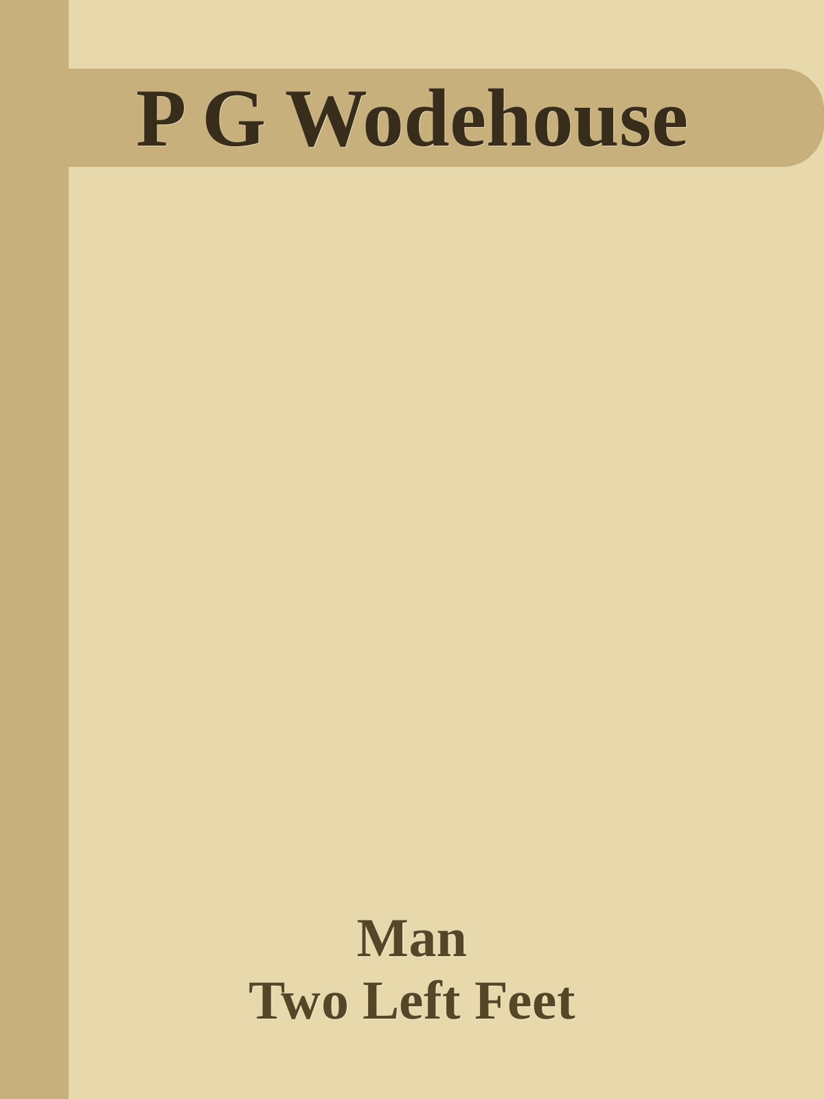 P G Wodehouse