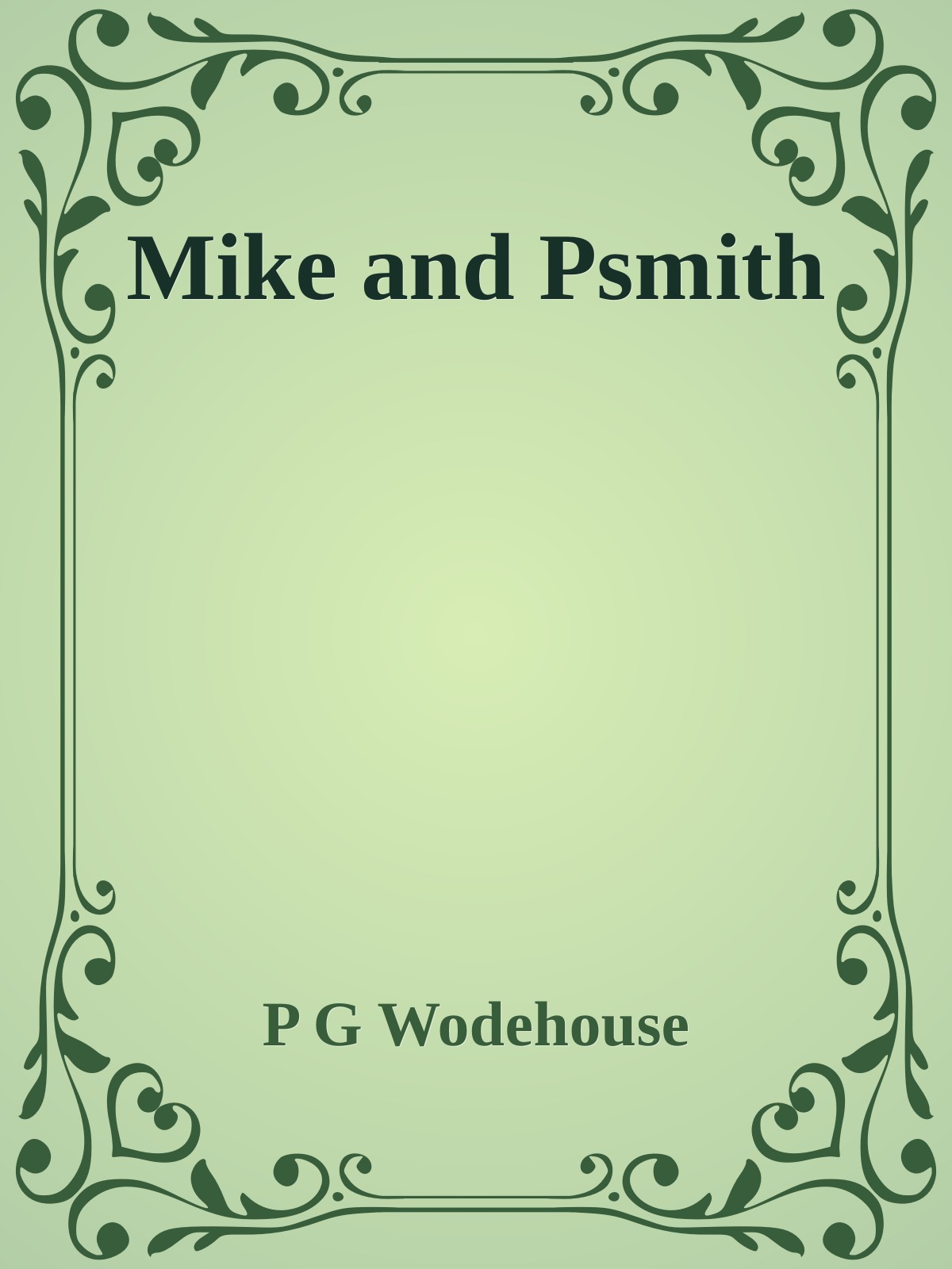 Mike and Psmith