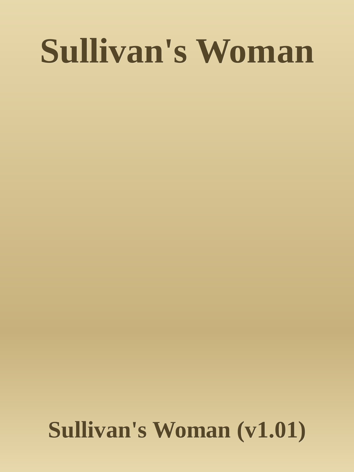 Sullivan's Woman