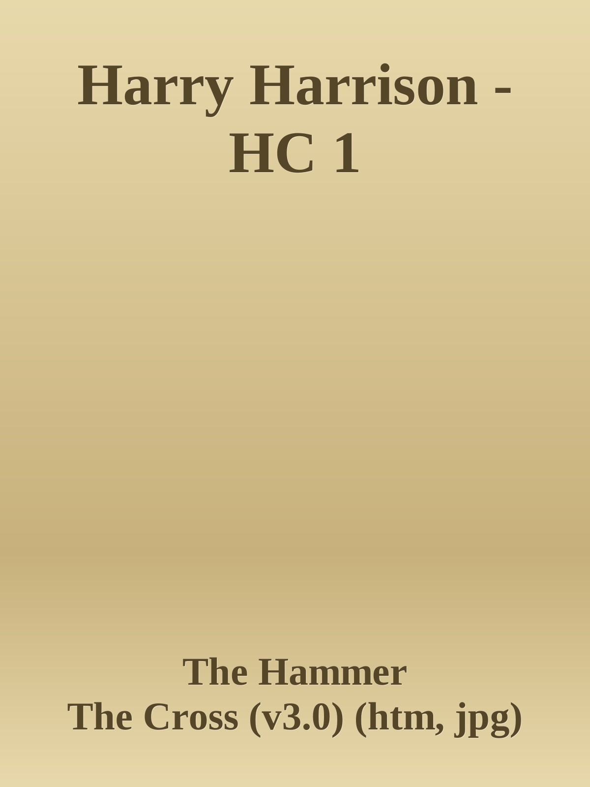 Harry Harrison - HC 1