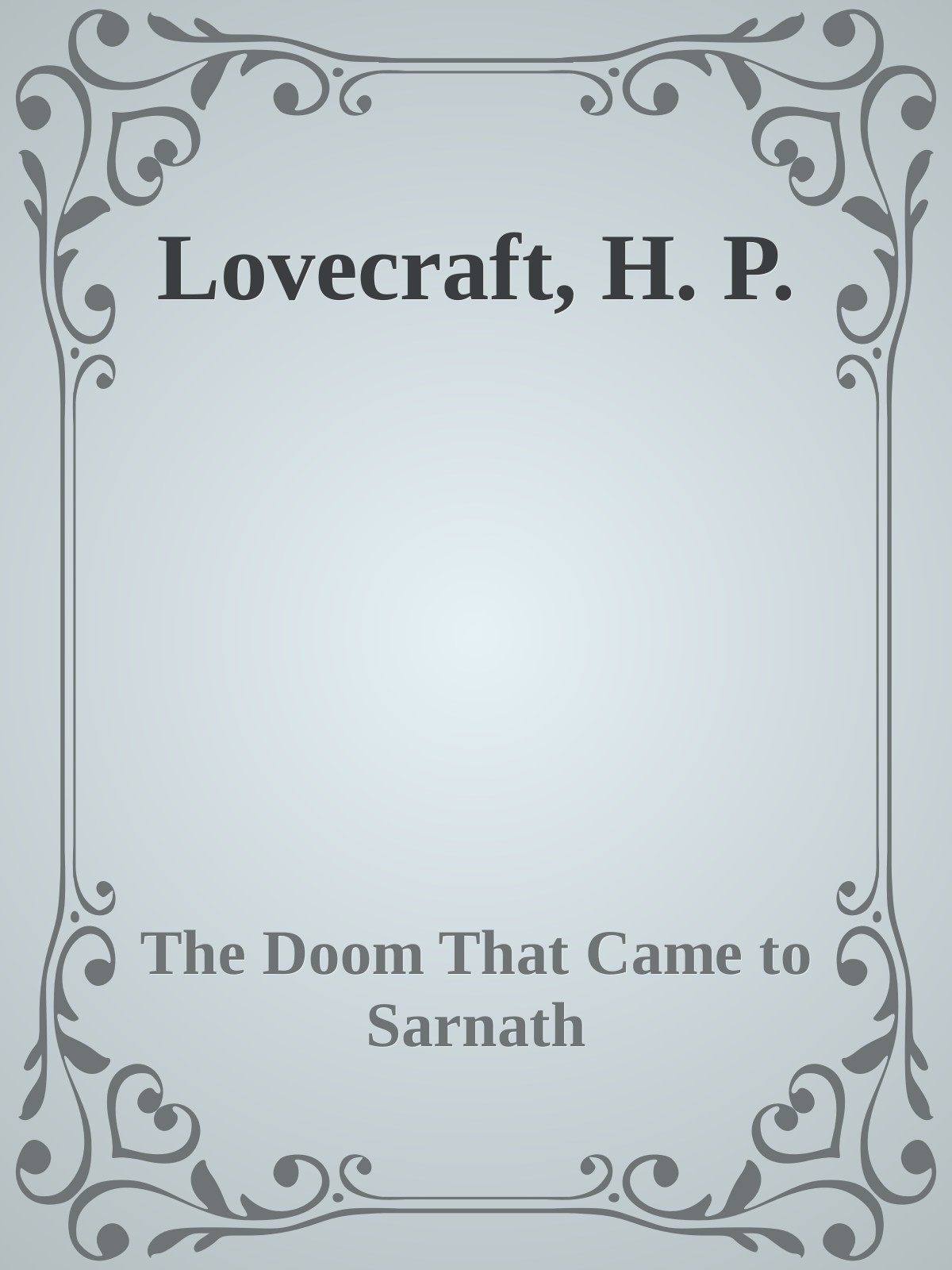 Lovecraft, H. P.