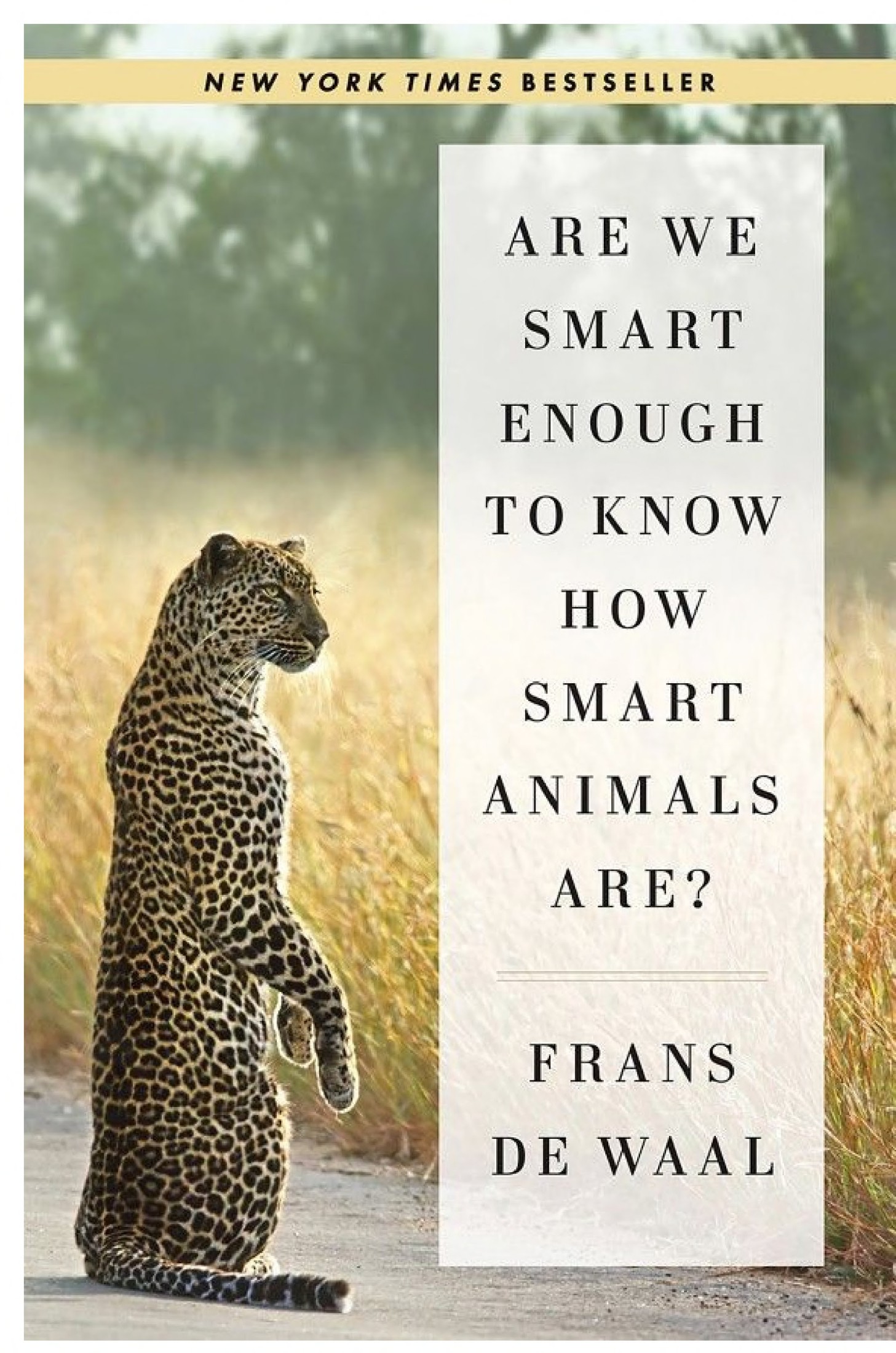 Are We Smart Enough to Know How Smart Animals Are?