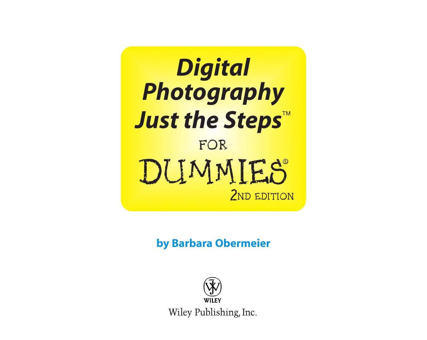 Digital Photography Just the St - Frederic H. Jones