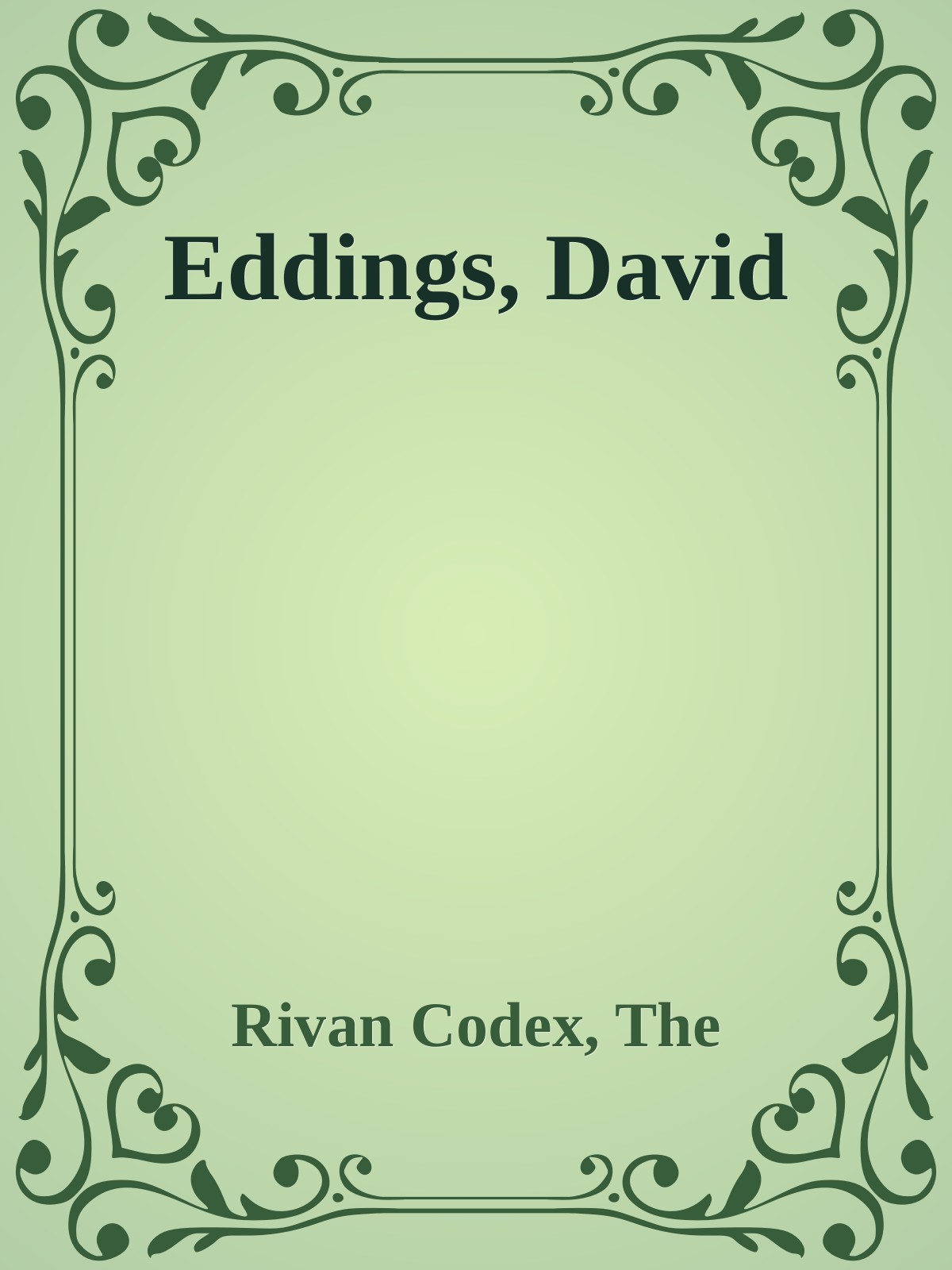 Eddings, David