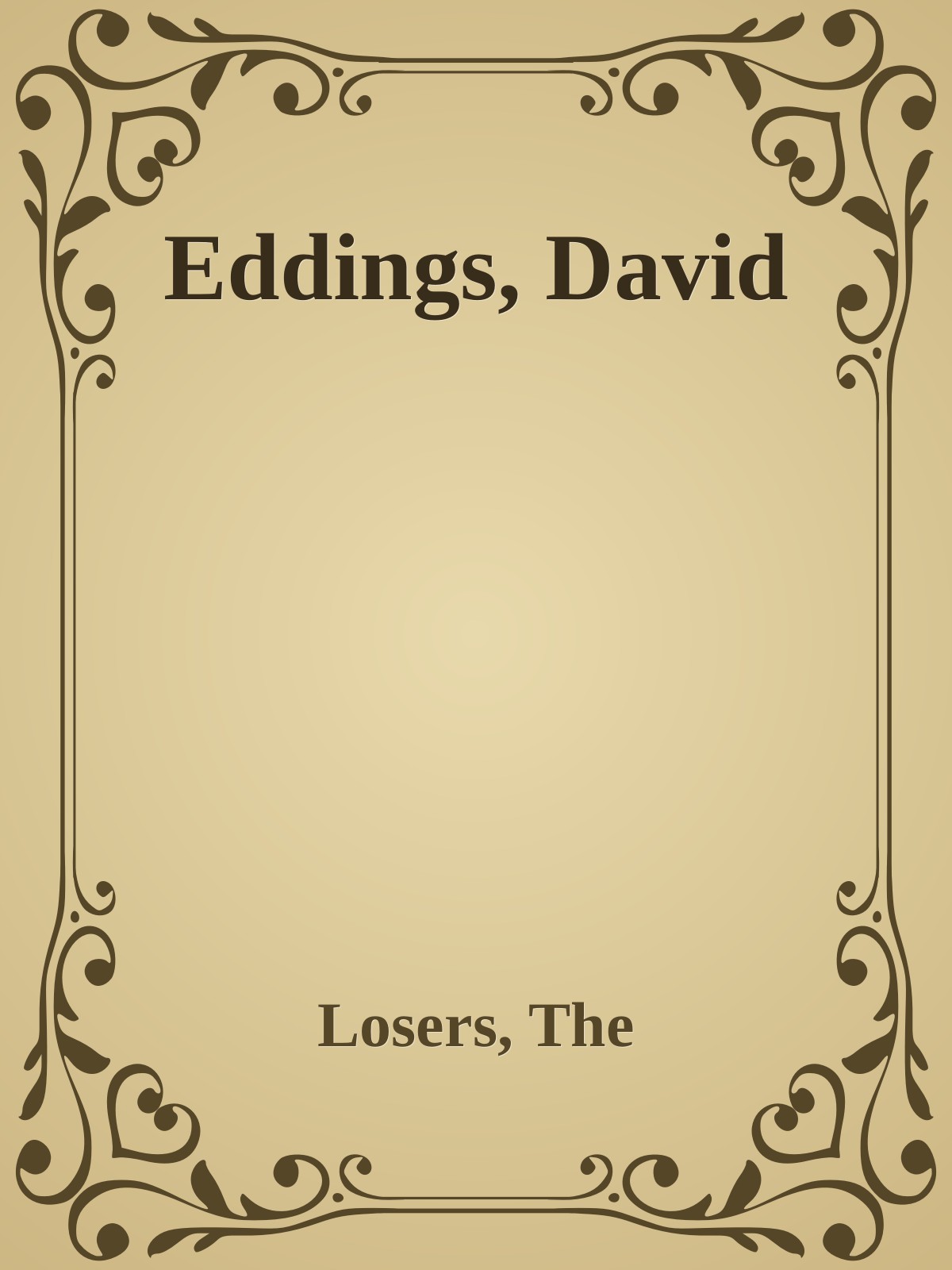 Eddings, David