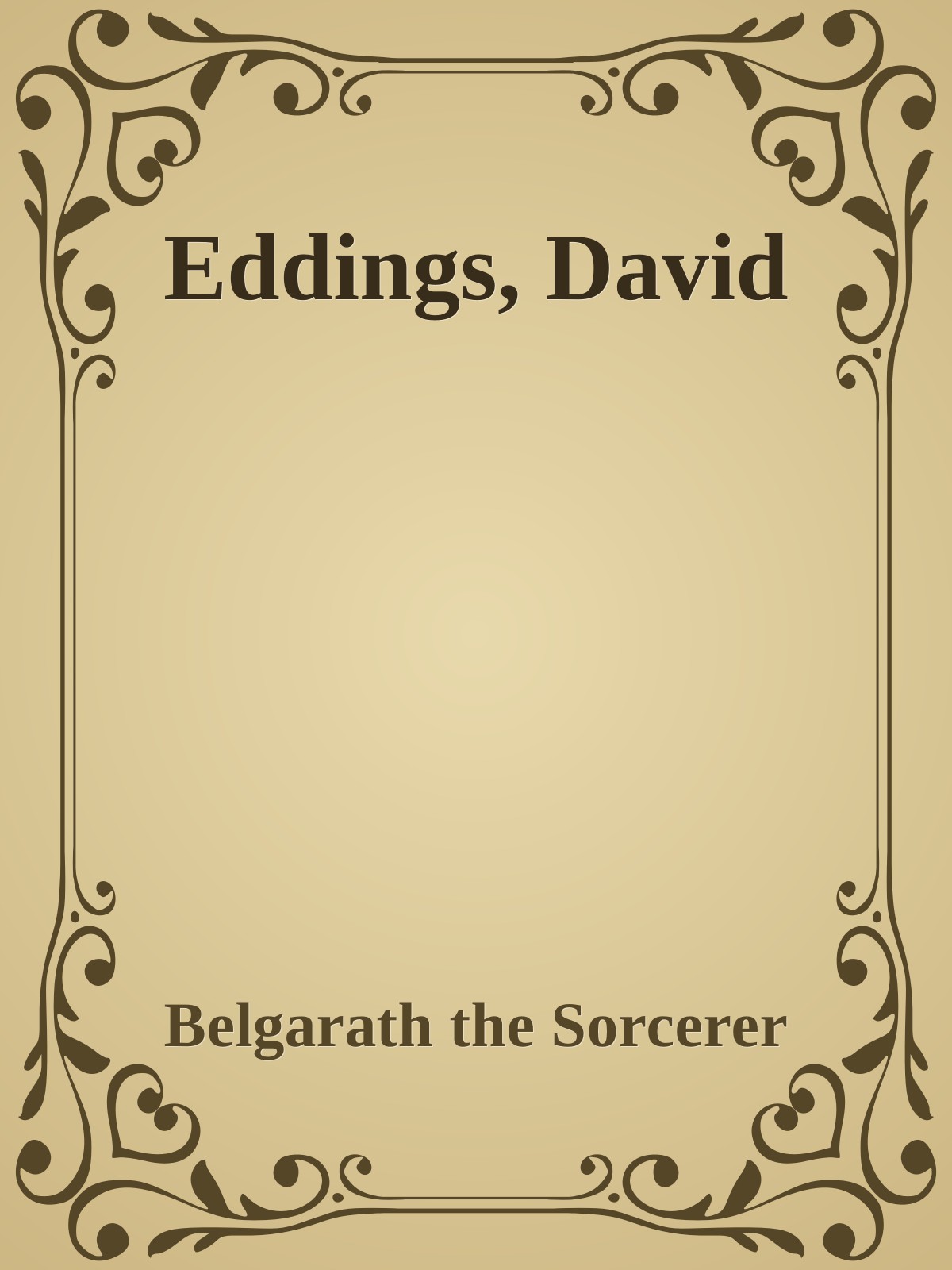 Eddings, David
