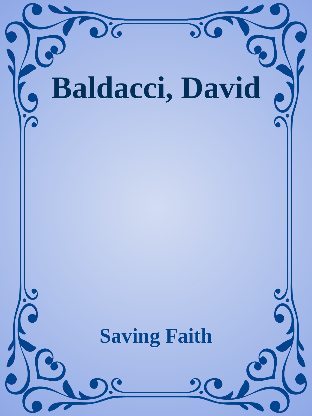 Baldacci, David