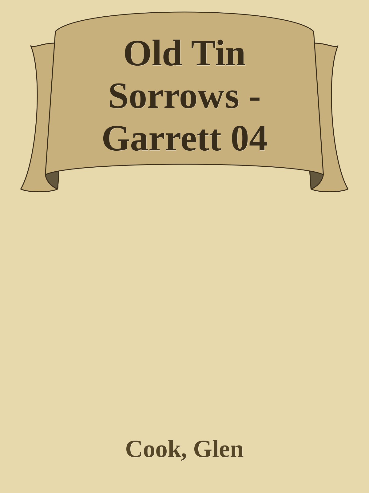 Old Tin Sorrows - Garrett 04