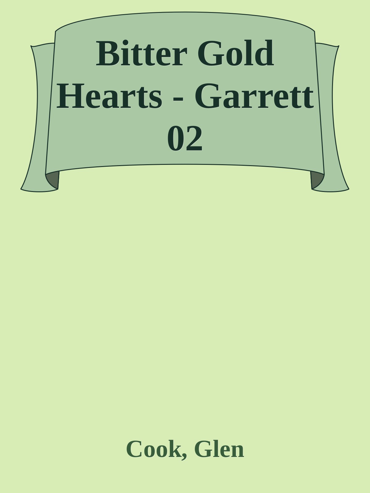 Bitter Gold Hearts - Garrett 02