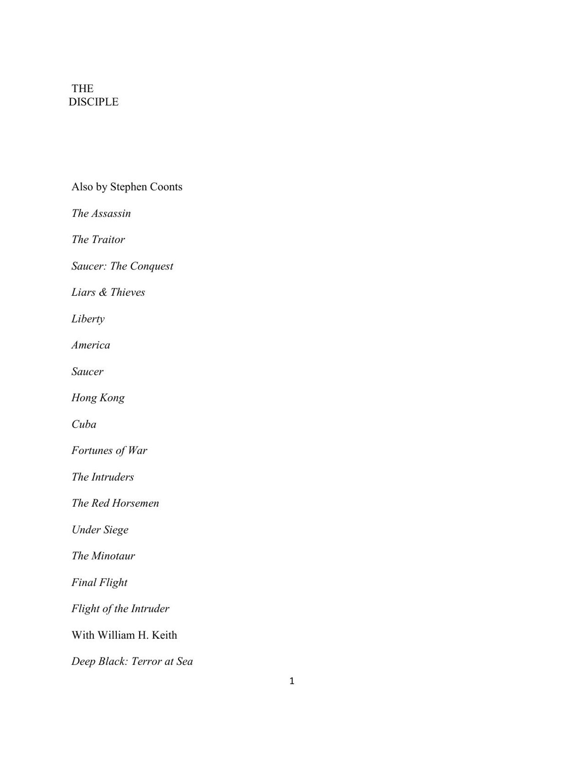 Microsoft Word - Disciple - The Deciple