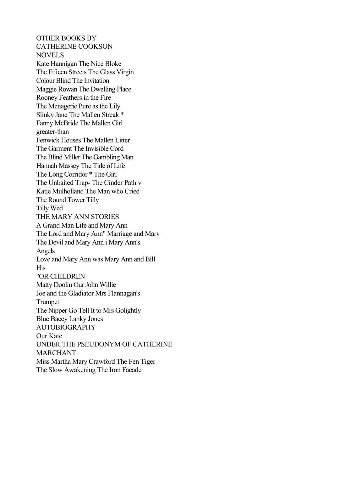 Catherine Cookson - Tilly Trotter 03