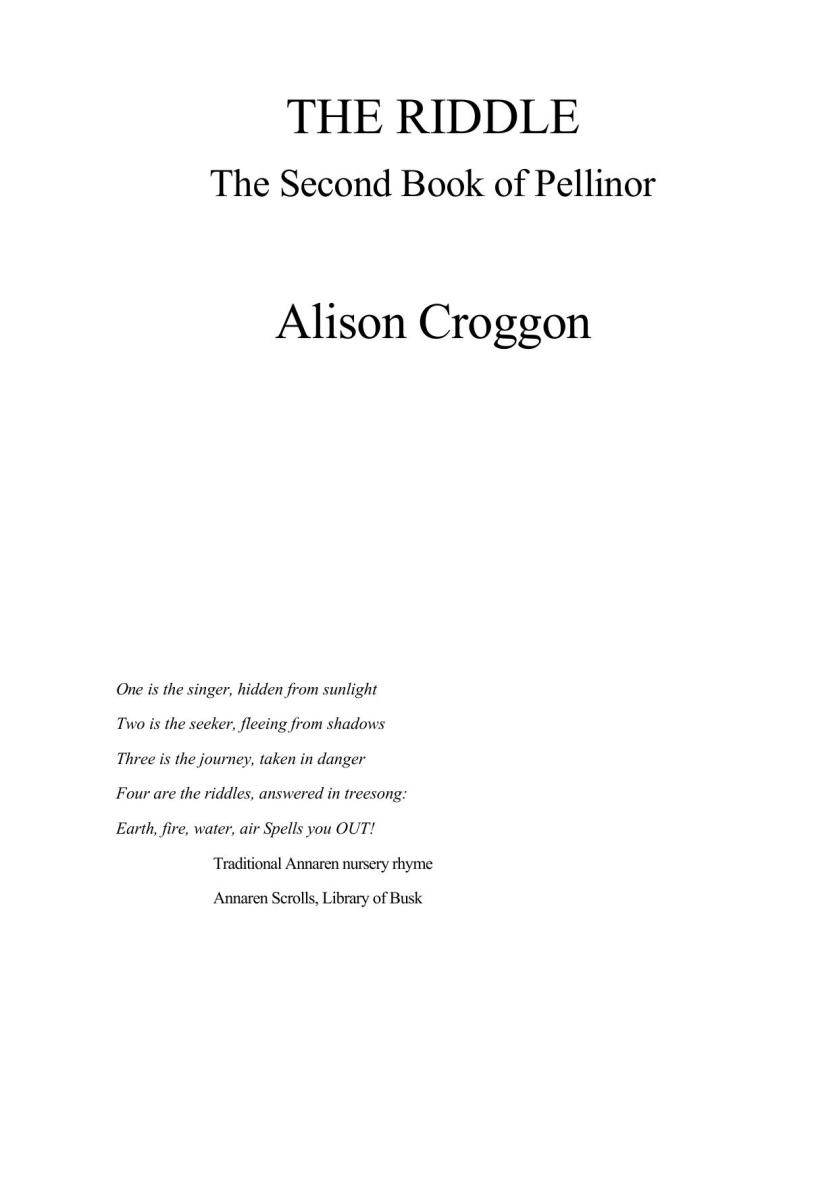 Alison Croggon - Pellinor 02