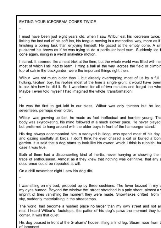 Eating Your Ice-Cream Cones Twice