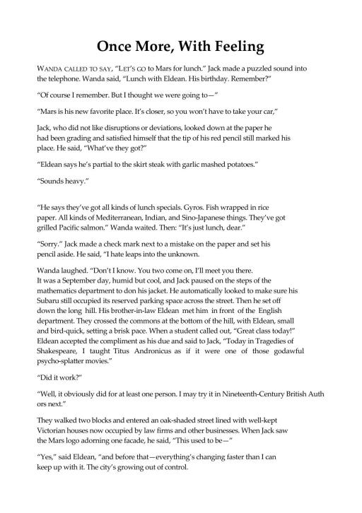 Once More, With Feeling