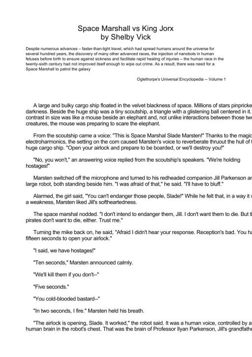 Space Marshall vs King Jorx