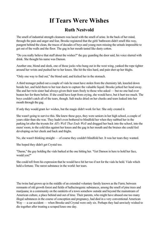 If Tears Were Wishes